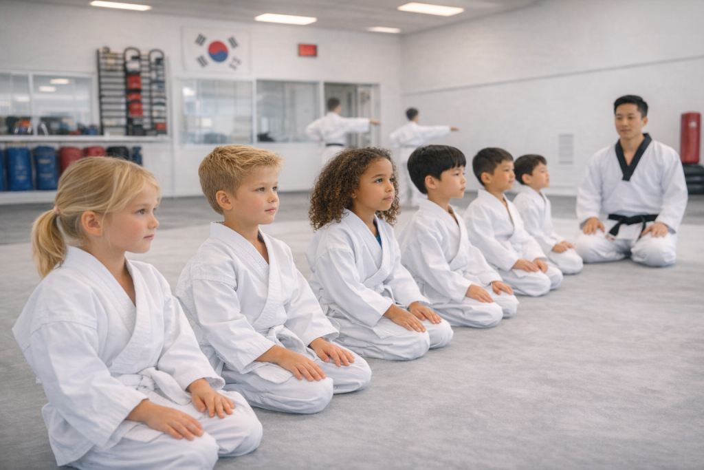 Kids martial arts training homeschool program