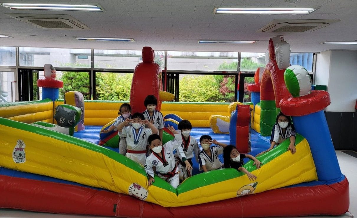 Children building confidence, discipline, and leadership through Taekwondo training at HYO Martial Arts in South Temecula near Vail Headquarters serving Temecula and Murrieta California