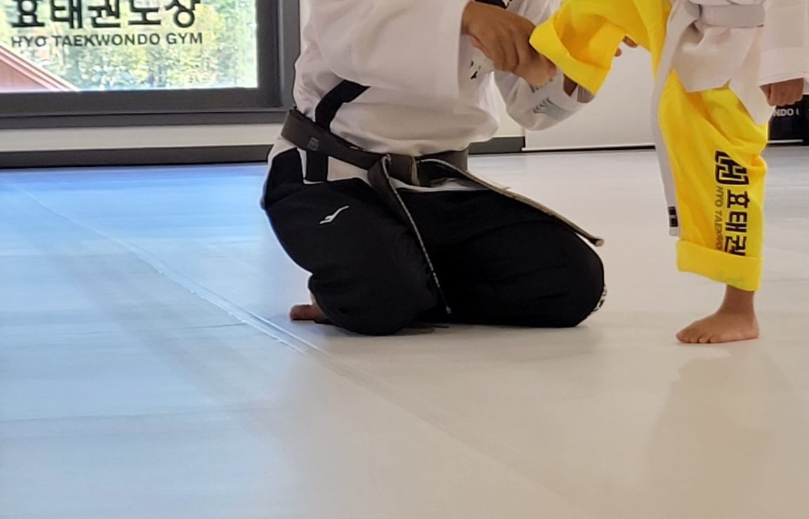 Children participating in martial arts classes at HYO Martial Arts near Vail Ranch and Vail Headquarters serving Temecula and Murrieta California