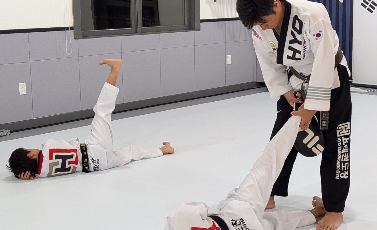 Children participating in a family-friendly martial arts community event at HYO Martial Arts serving Temecula and Murrieta California