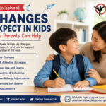 Back to school tips for parents about behavior, focus, emotions, routines, sleep, confidence, and social adjustment in kids