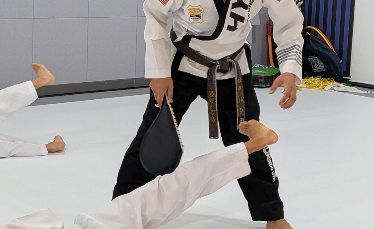 Children enjoying a kids Taekwondo class at HYO Martial Arts in Temecula